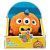 Momonsters Huhu – Peluche Musical, Color naranja Multicolor TO32000 