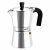 Monix M620009 Cafetera, Aluminio, Plata, 9 tazas