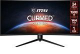MSI Optix MAG342CQR – Monitor Gaming Curvo 34 Pulgadas – Pantalla 21:9 (UWQHD) 3440×1440-144Hz