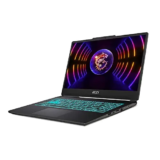 MSI Cyborg 15 A12VF-207XES – Ordenador portátil Gaming 15.6″ FHD (1920×1080), 144Hz (i5-12450H, 16GB RAM, 512GB SSD, RTX 4060 8GB, Free Dos) Translucent Black – Teclado QWERTY español