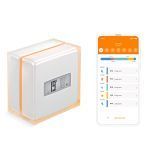 Controla tu hogar desde cualquier lugar con el Termostato Wifi Inteligente Netatmo NTH-ES-EC en color blanco