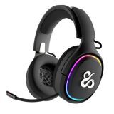 Newskill Aton Ivory Auriculares Gaming Inalámbricos, Micrófono Integrado, Batería de 18h, RGB Configurable, Bluetooth 5.0, Cascos Ordenador Ergonómicos, Compatible PC/PS4/PS5/Mac/XBOX/Android, Blanco