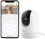 NGTeco Cámara de Seguridad Inteligente Interior, Cámara de Alta Definición de 2,4 GHz 1080p, Visión Nocturna, Almacenamiento en la Nube, para Uso con Alexa y Google Assistant (c2500)