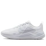 NIKE Downshifter 12, Zapatillas Mujer, White Metallic Silver Pure Platinum, 40.5 EU