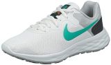 NIKE Revolution 6 Next Nature, Zapatillas de Deporte Mujer, Phantom Neptune Green Lt Iron Ore, 40 EU