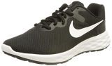 NIKE Revolution 6, Zapatillas de Gimnasia Hombre, Black White Dark Smoke Grey Cool Grey