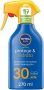 NIVEA SUN Protege Hidrata Spray Solar FP30 (1 x 270 ml), protector hidratante y resistente al agua con protección