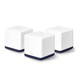 Mercusys – HALO H50G(3-Pack), AC1900 Mesh Wi-Fi, Doble Banda, Cobertura hasta 550 m², 3× Gigabit Puerto