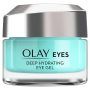 Olay Eyes Deep Hydrating Gel contorno de ojos, con ácido hialurónico para contorno de ojos seco y cansado, 15 ml