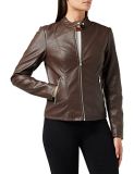 Only Onlmelisa CC Otw-Chaqueta de Piel sintética, Hot Fudge, M para Mujer con cupón de descuento