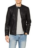 Only  Sons Onsal PU Noos Otw Chaqueta, Negro (Black)