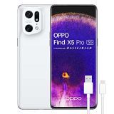 OPPO Find X5 Pro 5G – Smartphone 256GB, 12GB RAM, Dual SIM, Pantalla 6,7”, Cámara 50MP+50MP+13MP, Vídeo 4K Nocturno, Batería 5000mAh, Carga Rápida 80W – Blanco