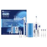 Oral-B PRO 2000 Cepillo de Dientes Eléctrico Recargable + Irrigador con Tecnología Oxyjet de Braun, 4 Cabezales