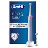 Oral-B PRO 3 Cepillo de Dientes Eléctrico con Mango Recargable y Sensor de Presión
