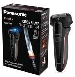 Panasonic ES-LL21-K503 – Afeitadora Premium WETDRY 3 en 1, Recortadora y Perfilador de Barba (3 Cuchillas Acero Inoxidable, Motor Ultrarrápido, Carga Rápida, Motor Lineal 13.000 oscilaciones)