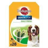 Pedigree Dentastix Fresh Snack Dental para la Higiene Oral y Contra el Mal Aliento de Perros Medianos