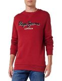 Pepe Jeans Lamont Crew Sudaderas, Rojo (Burnt Red)