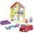 Peppa Pig – Peppa’s Adventures – La casa de la familia de Peppa – Incluye playset, auto con sonidos