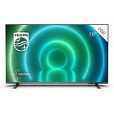 Philips 50PUS7906/12 Android TV LED 50 Pulgadas, Smart TV 4K con Ambilight, Imagen HDR Vibrante, Dolby Vision