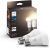 Philips Hue – Bombilla LED Inteligente, A60 E27, Luz Blanca cálida regulable, 9W (Eq. 60W) 800 lúmens, Compatible con Alexa y Google Home – Pack de 2 Bombillas LED inteligentes