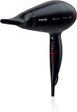 Philips Pro HPS910/00 – Secador de Pelo Profesional, Motor AC, Ionico, Boquilla 8 mm, 3 Velocidades, 3 Temperaturas, 2100w, Negro