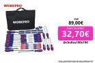 SUPERCHOLLO 2X1 WORKPRO-juego de destornilladores de precisión para teléfonos