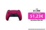 PlayStation 5 – Mando inalámbrico DualSense Cosmic Red – Exclusivo para PS5