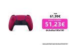 PlayStation 5 – Mando inalámbrico DualSense Cosmic Red – Exclusivo para PS5