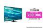 Samsung QLED 4K 2021 55Q80A – Smart TV de 55″ con Resolución 4K UHD, Procesador QLED 4K con Inteligencia