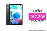 Tablet – realme Pad, 64 GB, Gris, WiFi, 10.4″ WUXGA+, 4 GB RAM, Helio G80, Android