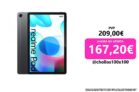 Tablet – realme Pad, 64 GB, Gris, WiFi, 10.4″ WUXGA+, 4 GB RAM, Helio G80, Android