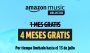 GRATIS 4 MESES AMAZON MUSIC UNLIMITED