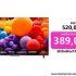 TV DLED 58″ – OK ODL 58950UT-TFB Fire TV Integrado, UHD 4K con Dolby Vision con 34% de descuento
