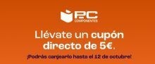 CUPON GRATIS 5€ PCCOMPONENTES #PcComponentes