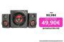Woxter Big Bass 500R V1 – Altavoces 2.1, 150W BLUETOOTH, LEDS, Subwoofer y Satélites de MADERA