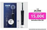 Oral-B Vitality PRO Cepillo de Dientes Eléctrico con Mango Recargable, 3 Modos de Limpieza