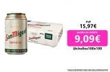 San Miguel Especial Cerveza Premium Lager, Pack de 24 Latas x 33cl, Cerveza San Miguel con 5,4% Volumen de Alcohol