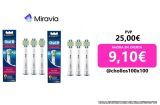Pack de 6 Recambios Original Cepillo de Dientes Electrico Braun Oral-B Floss Action