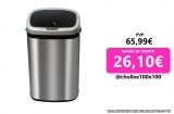Cubo de Basura Automatico con Sensor de Movimiento 50 Litros Acero Inox – excelente calidad