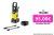 Kärcher Hidrolimpiadora de alta presión K 3, 120 bar, 1.600W, 380L/h, Color amarillo/negro