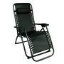 Tumbona reclinable TB25MM plegable negro 108x60x160 cm