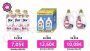 Flor perfumador rosa para ropa, Skip Detergente liquido active Clean y colon vanish advanced a precios de escandalo