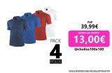Polo Vip 210 Gramos 100% Algodón Crossfire. Varias tallas y combinaciones de colores disponibles