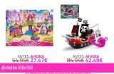 Pinypon – WOW Parque Atracciones, con 5 atracciones, Pinypon Action- Barco Pirata Ataque al Kraken