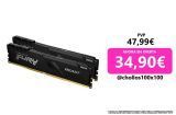 Kingston Kit de memoria FURY Beast de 16 GB (2 x 8 GB) 3200 MHz DDR4 CL16 para PC
