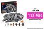 LEGO 75257 Star Wars Halcón Milenario, Jueguete de Construcción
