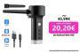 Soplador de aire eléctrico y bomba de aire 2 en 1 de 500W y 8000mah recargable. Velocidad de 4000rpm