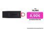 Kingston DataTraveler Exodia DTX/256GB Flash Drive USB 3.2 Gen 1 – with Protective Cap and Keyring in Multiple Colours