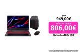 Portátil gaming – Acer AN515-58,15.6″ Full HD, Intel® Core™ i5-12500H, 16GB RAM, 1TB SSD, NVIDIA® GeForce RTX™ 3060, W11H, Mochila y Ratón gaming de regalo