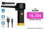 Plumero de aire comprimido eléctrico, 500W, espray de aire enlatado para ordenador, PC, teclado, secador de pelo limpio, bomba de aire para inflables